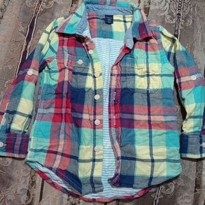 Boys baby Gap long sleeve button up 3t